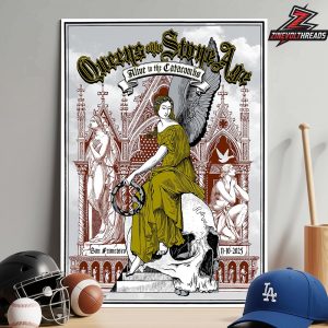 Queens Of The Stone Age Alive In The Catacombs At San Francisco On November 10th 2025 Home Decor Poster Canvas