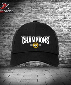 Quinnipiac Bobcats Locker Room Hat MAAC 2025 Women’s Cross Country Champions Snapback Classic Hat Cap