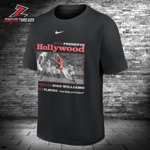 Ryan Williams Nike Black Alabama Crimson Tide Hollywood Classic T-Shirt
