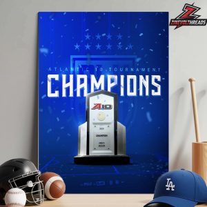 SLU Billikens Is The 2025 Atlantic 10 Tournament Champions NCAA Men’s Soccer Home Decor Poster Canvas