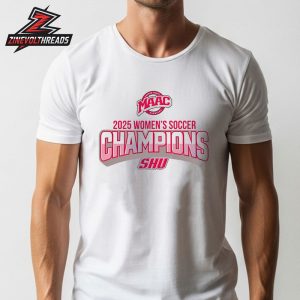 Sacred Heart Pioneers Locker Room Tee MAAC 2025 Women’s Soccer Champions Unisex T-Shirt