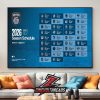 San Diego FC Release Official Schedule MLS 2026 Season Home Decor Poster Canvas
