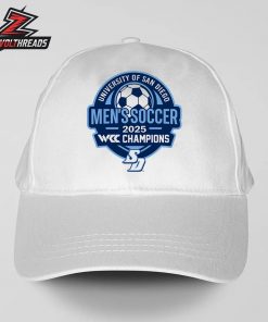 San Diego Toreros Nike Club Tee WCC Champions 4-Peat NCAA Men’s Soccer 2025 Snapback Classic Hat Cap