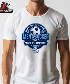 San Diego Toreros Nike Club Tee WCC Champions 4-Peat NCAA Men’s Soccer 2025 Unisex T-Shirt