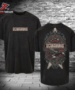Scorpions Sixty Years of Rock N Roll Tee 60th Band Anniversary Two Sided Unisex T-Shirt