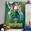 SMU Mustangs Is The 2025 ACC Men’s Soccer Champions NCAA Soccer Division I Home Decor Poster Canvas