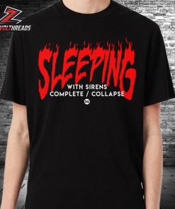 Sleeping With Sirens Flames Merch Tee Unisex T-Shirt