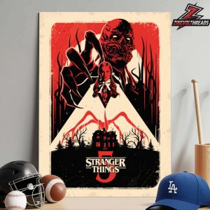 Stranger Things Poster Season 5 Vecna Merchandise Limited Home Decor Poster Canvas
