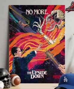 Stranger Things Season 5 x Butcher Billy Poster No More The Upside Down Home Decor Poster Canvas