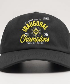 Tampa Bay Sun FC 2025 USL Super League Champion Snapback Classic Hat Cap