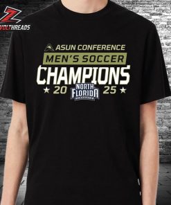UNF Ospreys Adidas Pre-Game Tee 2025 ASUN Champions NCAA Men’s Soccer Unisex T-Shirt