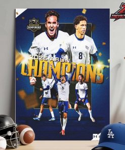 UNF Ospreys Is The 2025 ASUN Champions NCAA Men’s Soccer Division I Home Decor Poster Canvas