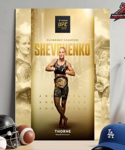 Valentina Shevchenko Defeats Zhang Weili By Unanimous Decision To Remain The Flyweight Champion Home Decor Poster Canvas