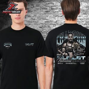 Valentina Shevchenko UFC 322 AndStill Women’s Flyweight Champion Two Sided Unisex T-Shirt