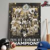 Elon Phoenix Are 2025 CAA Women’s Soccer Champions Home Decor Poster Canvas