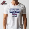 Samford Bulldogs Soccer 2025 Women’s Soccer Southern Conference Champions Tee Classic T-Shirt
