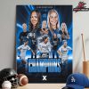 Xavier Musketeers Are The Big East 2025 Conference Champions NCAA Women’s Soccer Home Decor Poster Canvas