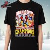 Alabama Crimson Tide 2025 Iron Bowl Champions Six In A Row On November 29th 2025 Two Sided Unisex T-Shirt