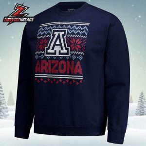 Arizona Wildcats Holiday Fleece Sweatshirt Christmas Ugly Sweater
