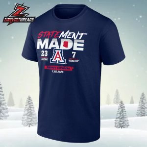 Arizona Wildcats Vs Arizona State Sun Devils 2025 Score Unisex T-Shirt