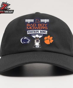 Bad Boy Mowers Pinstripe Bowl Penn State Nittany Lions Versus Clemson Tigers Bowl Season College Football 2025-2026 Snapback Classic Hat Cap