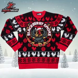 Blackberry Smoke Ugly Knit Christmas Sweater Gift For Xmas Ugly Sweater