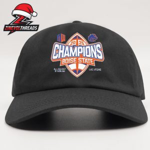 Boise State Broncos Unisex 2025 Mountain West Football Champions Snapback Classic Hat Cap