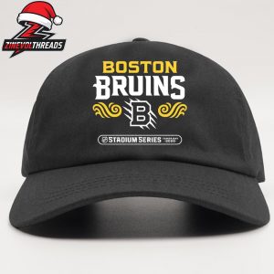 Boston Bruins 2026 NHL Stadium Series Richmond Stacked Snapback Classic Hat Cap