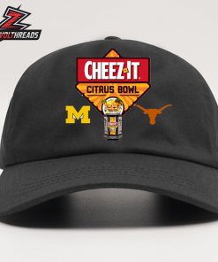 Cheez-It Citrus Bowl Michigan Wolverines Versus Texas Longhorns Bowl Season College Football 2025-2026 Snapback Classic Hat Cap