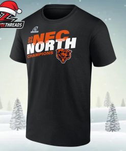 Chicago Bears 2025 NFC North Division Champions Conquer Unisex T-Shirt