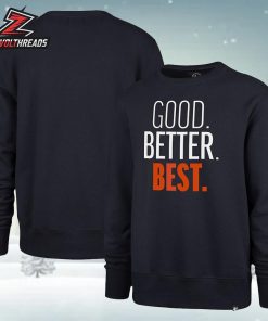 Chicago Bears NFL Good. Better. Best. Navy Sweatshirt Holiday Merch Classic T-Shirt