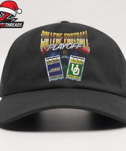College Football Playoff 2025 First Round Oregon Ducks Vs James Madison Dukes Matchup Ticket Snapback Classic Hat Cap