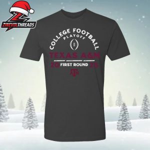 College Football Playoff 2025 First Round Texas A&M Aggies Tee Unisex T-Shirt