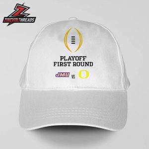College Football Playoff Season 2025-2026 First Round James Madison Dukes Versus Oregon Ducks Snapback Classic Hat Cap
