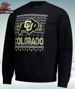 Colorado Buffaloes Holiday Fleece Sweatshirt Christmas Ugly Sweater