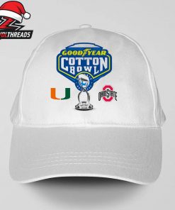 Cotton Bowl Miami Hurricanes Versus Ohio State Buckeyes NCAA Football 2026 Snapback Classic Hat Cap