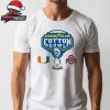 Cotton Bowl Classic 2026 Miami Hurricanes Vs Ohio State Buckeyes Vintage Matchup Unisex T-Shirt Cotton Bowl Classic 2026 Miami Hurricanes Vs Ohio State Buckeyes Vintage Matchup Unisex T-Shirt