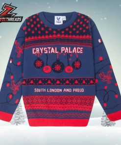 Crystal Palace Christmas Jumper South London And Proud Holiday Ugly Sweater