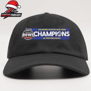 Delaware Fighting Blue Hens 68 Ventures Bowl Champions NCAA Football 2025 Snapback Classic Hat Cap