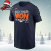 New England Patriots Nike 2025 AFC East Division Champions Locker Room Trophy Collection Unisex T-Shirt