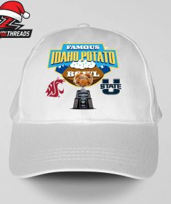 FamousID Potato Bowl Washington State Cougars Versus Utah State Aggies Bowl Season College Football 2025-2026 Snapback Classic Hat Cap