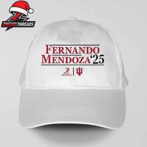 Fernando Mendoza Indiana Hoosiers Unisex 2025 Heisman Trophy Winner Campaign Snapback Classic Hat Cap