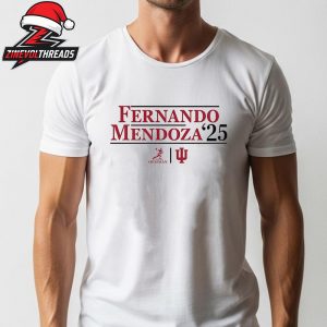 Fernando Mendoza Indiana Hoosiers Unisex 2025 Heisman Trophy Winner Campaign Unisex T-Shirt