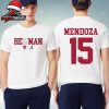 Fernando Mendoza Indiana Hoosiers Unisex 2025 Heisman Trophy Winner Text Two Sided Unisex T-Shirt