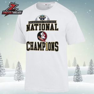 Florida State Seminoles 2025 NCAA Women’s Soccer National Champions Locker Room Unisex T-Shirt