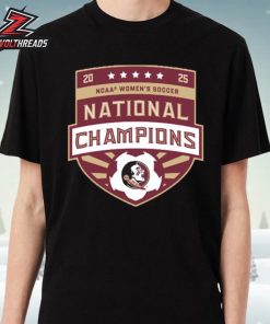 Florida State Seminoles 2025 NCAA Women’s Soccer National Champions Logo Unisex T-Shirt