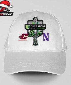 GameAbove Sports Bowl Central Michigan Chippewas Versus Northwestern Wildcats Bowl Season College Football 2025-2026 Snapback Classic Hat Cap