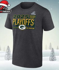 Green Bay Packers 2025 NFL Playoffs Ready Tee Go Pack Go Unisex T-Shirt