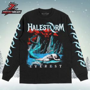 Halestorm Distressed Everest Long Sleeve Holiday Merch Classic T-Shirt