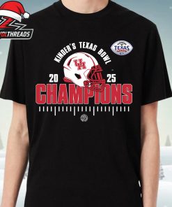 Houston Cougars Kinder’s Texas Bowl Champions 2025 NCAA Football Unisex T-Shirt